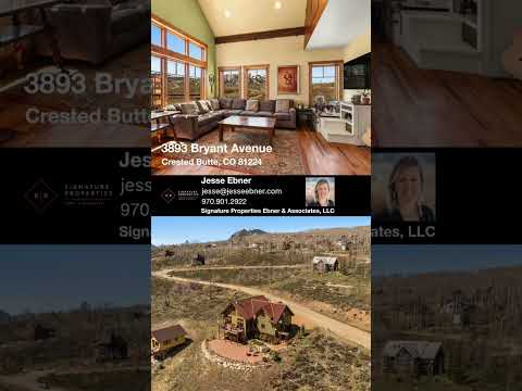 3893 Bryant Avenue, Crested Butte, CO home video tour