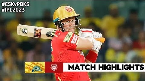 CSK vs PBKS 41st Match IPL 2023 Highlights | IPL Highlights 2023 | CSK vs PBKS highlights today