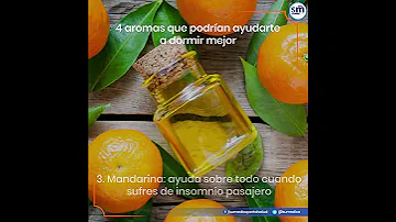 ¿Qué aroma le ayuda a dormir?