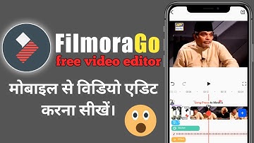 FilmoraGo Full Tutorial (IN HINDI) || Best Video Editing App in Your smartphone😯😯