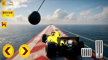 Sky Ramp GT Formula Car Racing – Crazy Impossible Stunt Game 2025 – Android Gameplay 
