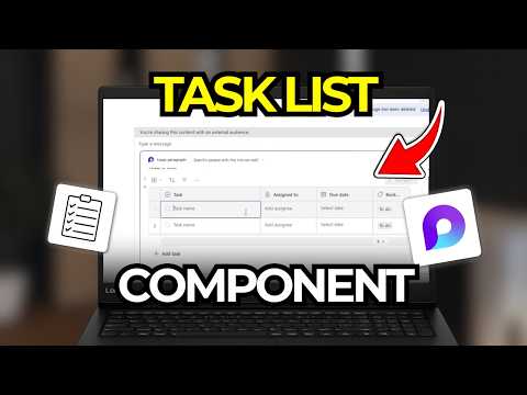 How To Use Task List Loop Component In Microsoft Loop | Tutorial 2026