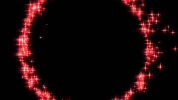 4K UHD Universal Shining Circluar Stars for Every Animation