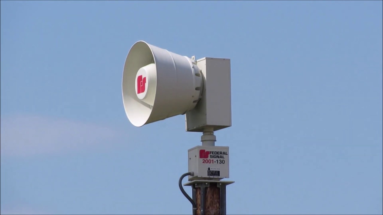 Tornado Siren Test Eau Claire, WI YouTube