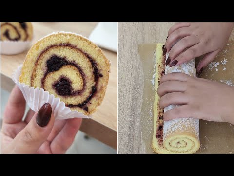 بيسكوي رولي بالمعجون لقهوة العصر    
