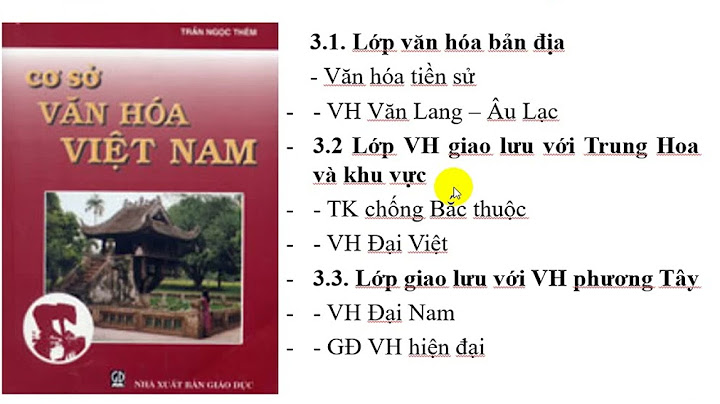 Sách giáo trình cơ sở văn hóa việt nam pdf năm 2024