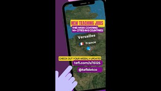 🌍 New #TEFL jobs this week