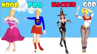 NOOB vs PRO vs HACKER vs GOD - Halloween Rush!