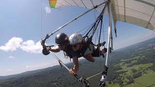 Mary Gail Carter 3000 feet Tandem Hang Gliding Lookout Mountain