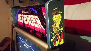 Defender arcade custom marquee   mini review