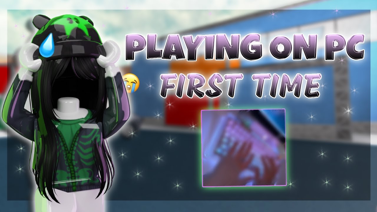 PLAYING MM2 ON *PC* FOR THE FIRST TIME🫣 || My first video💜