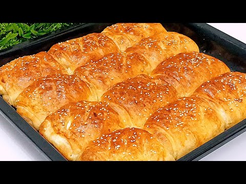 الفطائر السحريه بدون تخمير هشه ومورقه جدا هتنسيكي الفطير أو أي معجنات تانيه اعمليها لزوم المدارس