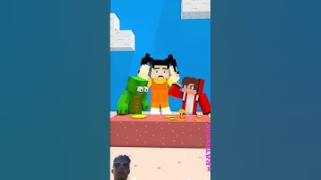 Who Will Win Dalgona Candy Challenge in Squid Game?🍬 Mikey vs JJ #minecraft #roblox #shorts