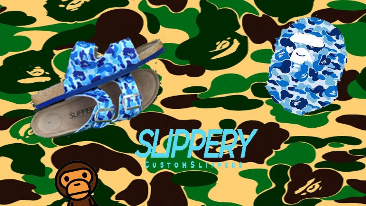 custom bape birkenstocks