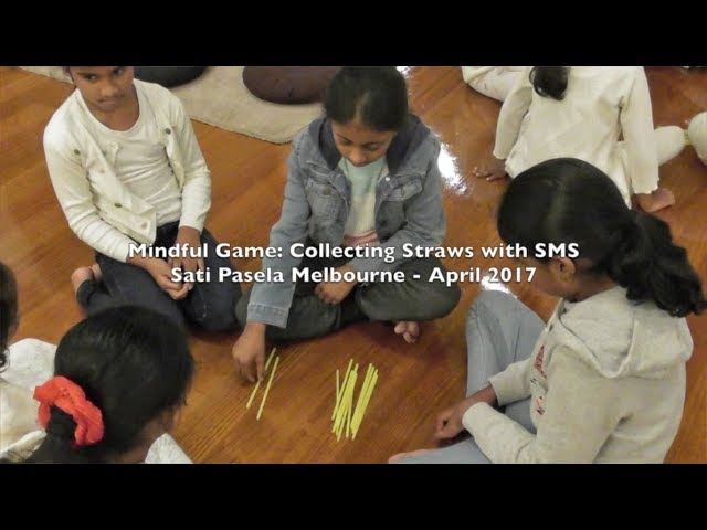 Collecting Straws Using SMS (Mindful Game)