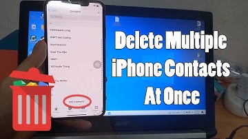 How To Delete Multiple iPhone Contacts All At Once