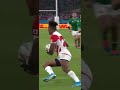 松島幸太朗のダブルサイドステップ!💨