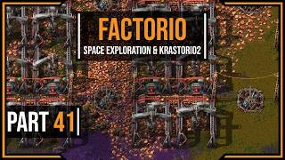 Factorio K2SE: Big mining drills, Copper optimizations | Episode 41