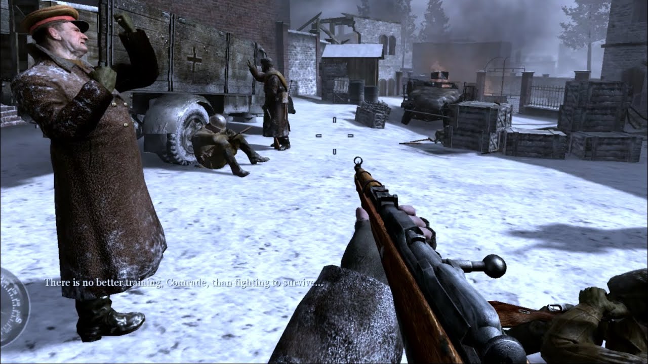 Call of Duty 2 - Red Army Training (Veteran, Rifle, No Dying)