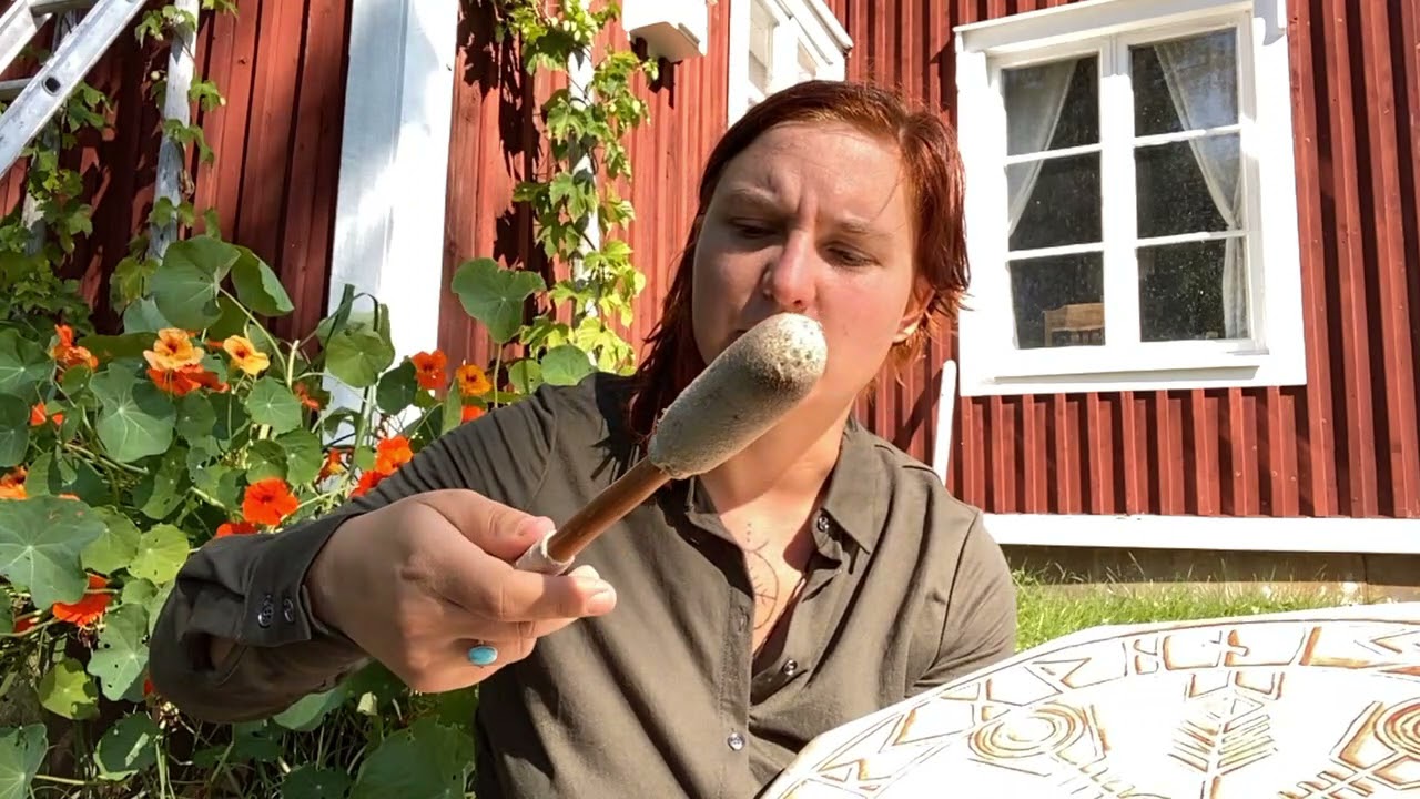 Shamanskt trumarbete - Trumteknik