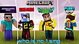 Top 7 Best Smp in India / who is no 1 smp in india