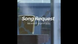 lee sora song request feat. suga but it's raining
