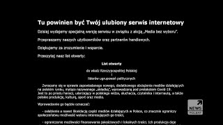 Media Bez Wyboru. Czarne Plansze Zamiast Ulubionych Programów