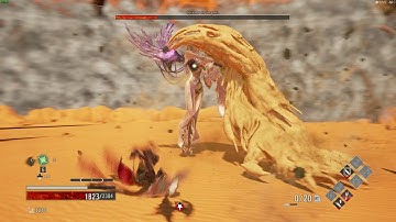 Code Vein - Successor of the Throat Boss Battle (Halberd)