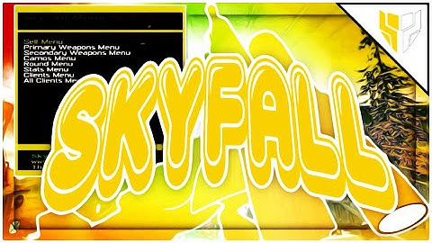 [BO3 1.07 NPEB] SKYFALL ZOMBIES SPRX MOD MENU BY MR NIATO *CFW/HEN* CLIENTS, WEAPONS, CAMOS & MORE