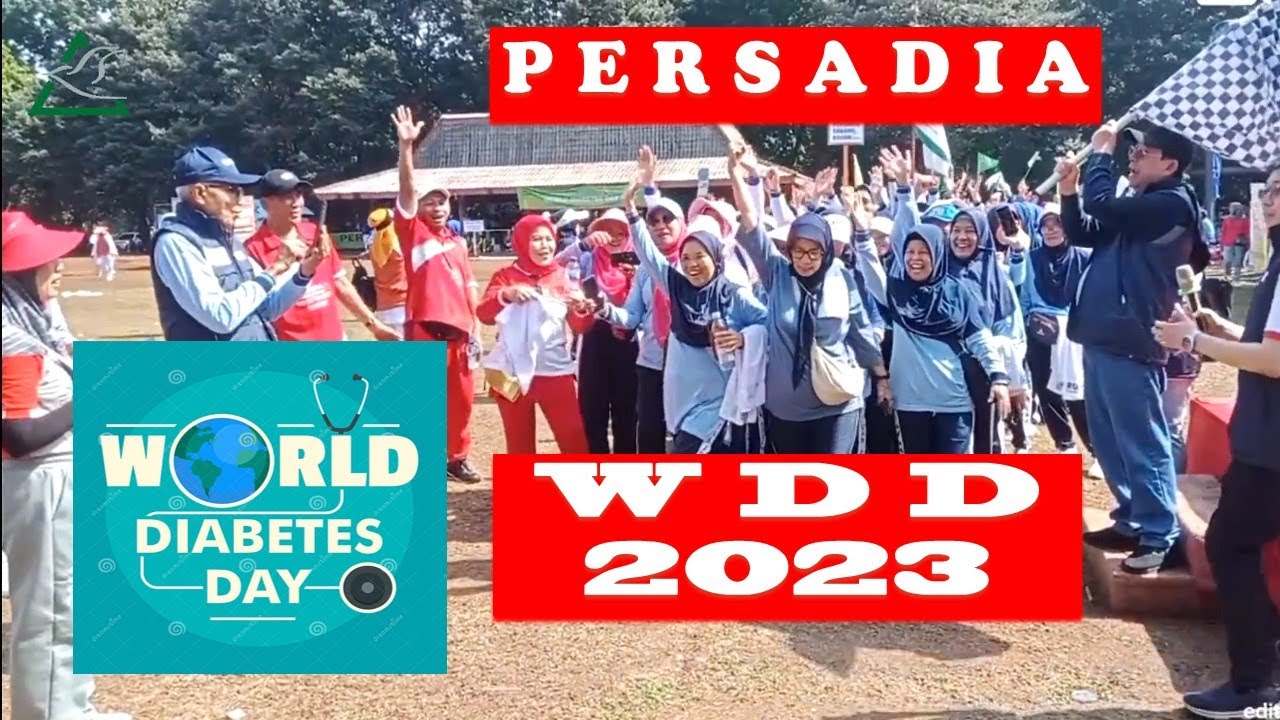 PERSADIA - ACARA WORLD DIABETES DAY (WDD) TAHUN 2023 DI BUPERTA CIBUBUR