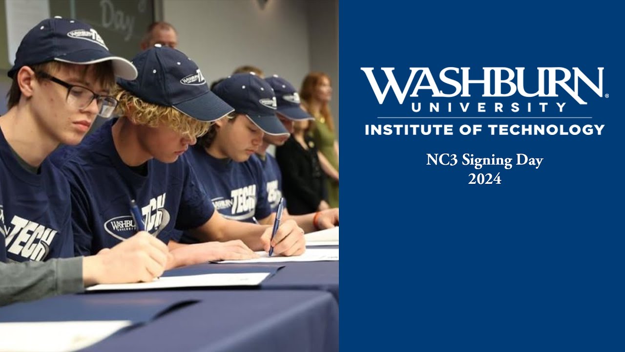 National Technical Letter of Intent Signing Day 2024 Washburn Tech YouTube