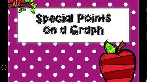 2.02: Special Points