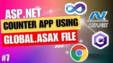 asp.net web application using global.asax file | asp.net MVC core tutorial 2023
