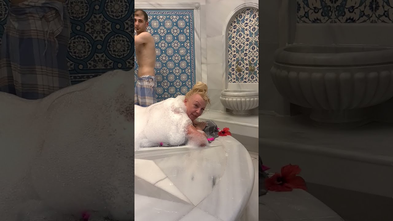 видео массаж в бане