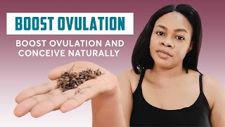 BOOST OVULATION WITH ONLY ONE INGREDIENT CONCEIVE TWINS NATURALLY