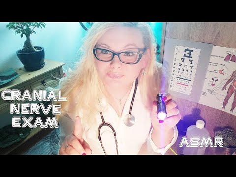 ASMR Cranial nerve exam/medical rp