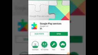 ⚙️ Google Play Store &Google Play Services Info ⚙️ 👍  How To Update Google Play Services | 2018 screenshot 5