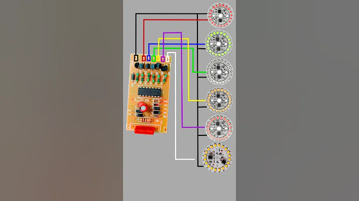 Chaser Light Controller Kaise Banaye // Chaser Light Controller // Led Chaser #shorts #shortsvideo