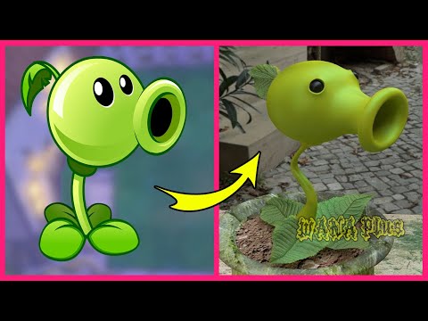 Plants VS Zombies 2 Plants In Real Life 👉@WANAPlus