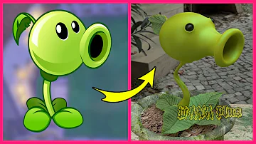 Plants VS Zombies 2 Plants In Real Life 👉@WANAPlus