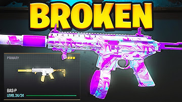 The *BROKEN* BAS P In Warzone 3 😍 ! ( Best Bas p Class Setup Warzone 3 )