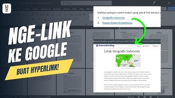 Cara Membuat Hyperlink di Ms. Word yang Tertaut ke Browser Google
