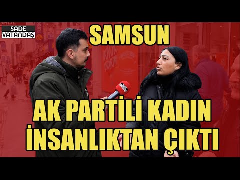 AK Partili Kadın Geçinemiyorum Diyen Adamı Dövmeye Kalktı