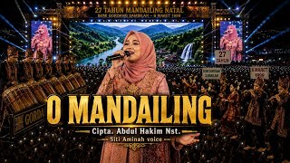 O MANDAILING | Cipta. Abdul Hakim Nst. | Lagu Mandailing