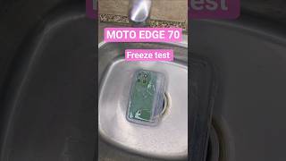 😱 Motorola Edge 70 😱 Freeze Proof Test 💧#motoedge70 #watertest  #shortfeed #shortsfeed #shorts