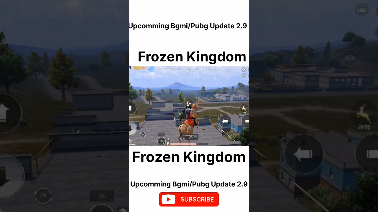 Upcomming Bgmi Update 2.9 Frozen Kingdom Update