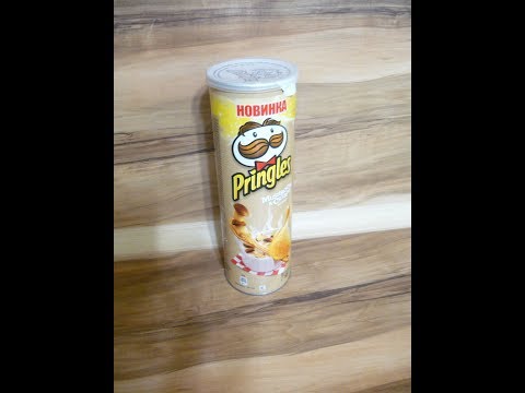 Art Manij ОБЗОР Чипсы Pringles картофельные Mushroom & Cream со вкусом грибов и сметаны