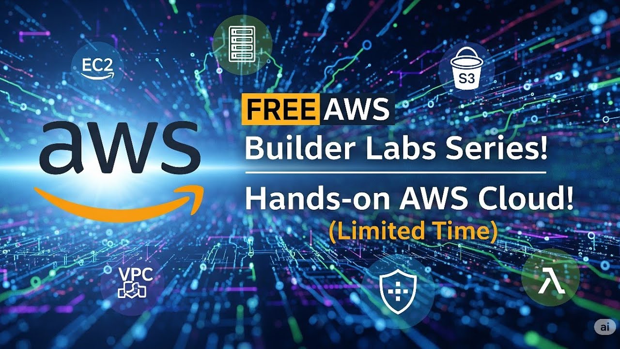 FREE AWS Hands-on Training! | Announcing the AWS Builder Labs Series ...