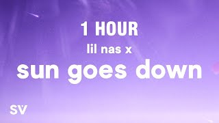 [1 HOUR] Lil Nas X - SUN GOES DOWN (Lyrics)