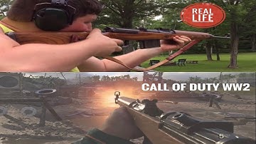 Call of Duty WW2 Gun Sounds VS Real Life